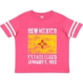 thumbnail image 3 of Inktastic Established January 6, 1912 New Mexico Flag Boys or Girls Toddler T-Shirt, 3 of 5