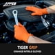 thumbnail image 2 of Guantes desechables de nitrilo EPPCO TigerGrip de 8 mm, naranja (L), 2 of 6