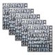 thumbnail image 1 of EXHUMKY Pegatinas Adhesivas De Letras Pequeñas Para Diarios Y Proyectos Caseros, 1 of 8