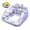 Purple, variant on Nnndbs 3-in-1 Inflatable Pool Lounge Chair, Floating Recliner & Drifter Pool Float with Headrest, Comfortable Lounger for Swimming Pool Beach`