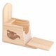 thumbnail image 1 of Comedero de ardilla de madera para exteriores en invierno, 1 of 8