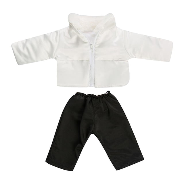 Conjunto de Chaqueta Y Pantalón de Plumas Sunnimix para muñecas americanas de 18 pulgadas