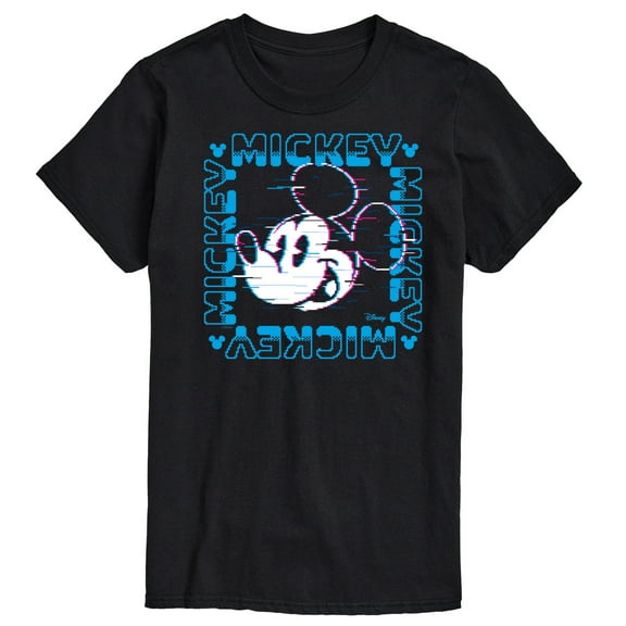Disney - 8 Bit Mickey Name Square - Men's Short Sleeve Graphic T-Shirt