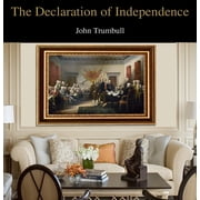 ELITEART-The Declaration of Independence By John Trumbull Oil Painting Reproduction Giclee Wall Art Canvas Prints-Framed :21x 29