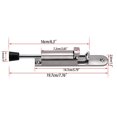 thumbnail image 5 of 2 Pcs Verrous de Porte en Acier Inoxydable à Pousser, Butée, Support, à Ressort, Réglables, 5 of 5