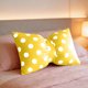 thumbnail image 5 of Cojín lumbar | Cojín decorativo con lazo para sofá y cama | Funda de cojín de terciopelo de 50x33 cm para decoración del hogar y detalles decorativos en la sala de estar., 5 of 5