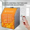 thumbnail image 5 of CoSoTower Portable Sauna for Home - Steam Sauna Tent, Personal Sauna - Sauna Heater, Tent, Chair, Remote Included for Home Sauna - Enjoy Your Own Personal Spa, 5 of 7