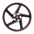 thumbnail image 1 of Rin Delantero Filo Rojo Negro Italika Dt 150 S (20-23), 1 of 4