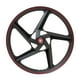 thumbnail image 1 of Rin Delantero Filo Rojo Negro Italika Dt 150 S (20-23), 1 of 4