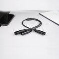 thumbnail image 3 of sweethay Mic Y Splitter Cable Female to Mixer Shielding Camera Cord Replacement Interconnect Microphone Adapter 20 Dual 4N 3Pin AWG Male Type2, 3 of 6