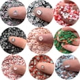 thumbnail image 2 of Adornos de arcilla polimérica para decoración de uñas, manualidades de flores para decoración de uñas, adornos de Navidad y Halloween, accesorios Diy, 20g por bolsa, 2 of 4