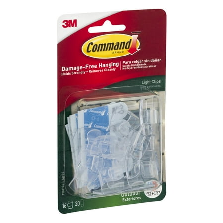 command outdoor light clips 16 clips 20 strips pack command outdoor light clips 16 clips 20 strips pack