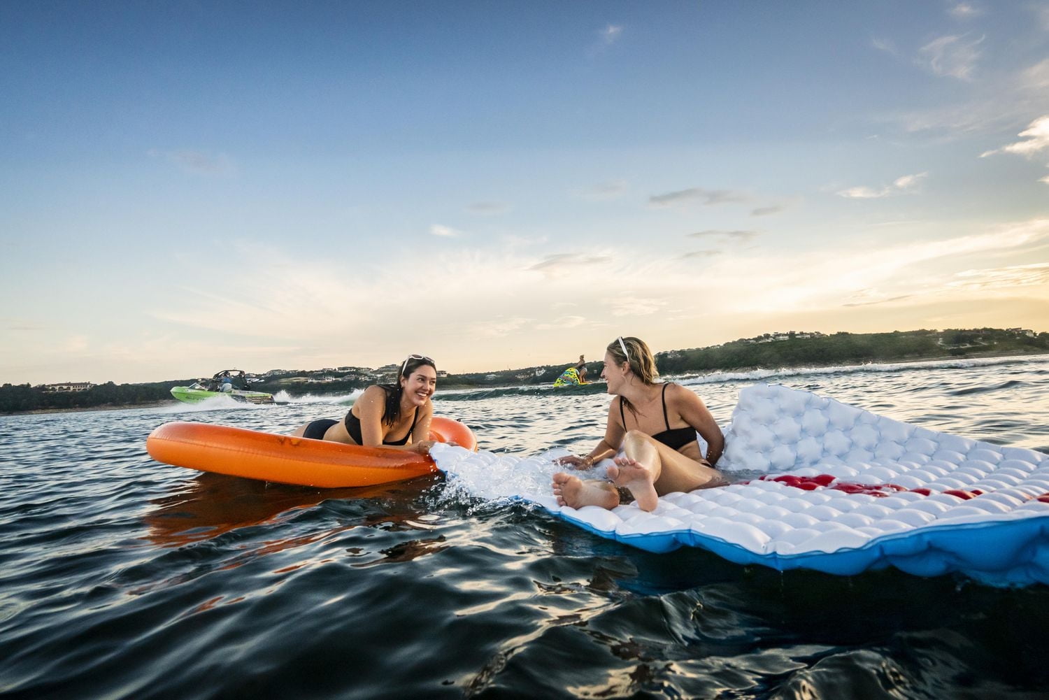 Grand flotteur de lac Airhead Air Island