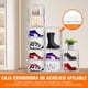 thumbnail image 3 of Organizador Grande 2 Niveles con Tapa, Organizador Transparente Apilable Contenedor Plástico para Baño, Cocina, Escritorio, Estuche de Cosméticos, Joyas, Medicina,, 3 of 8