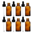 thumbnail image 3 of Shisuyan 6 Pcs Glass Dropper Bottles Essential Oil Bottles With Eye Droppers Perfume Sample Bottles Cosmetics Containers For Essential Oils Liquids 30ml, 3 of 9