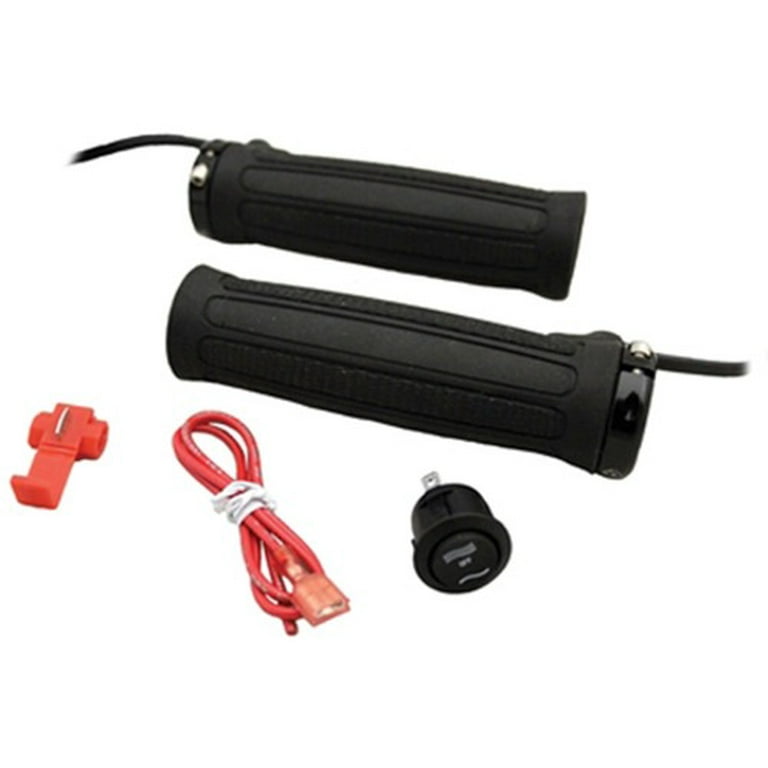 Heat Demon 215049 High/Low ATV Clamp-On Heated Grip Kit with Round