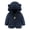 Navy, variant on Zwiiyzr Infant Baby Girls Boys Fleece Hoodie Jacket Coat Fleece Hoody Jacket Ears Hat With Zip Up Coat Warm Winter Outwear Overcoat Blue