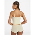 thumbnail image 3 of No Boundaries Fit Stretch Picot Trim Cami and Shorts Pajama Set, 2-Piece, Women's XS-XXXL, 3 of 5