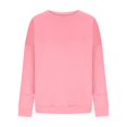 thumbnail image 4 of VNKIDY Women Relaxed Fit Crew Neck Long Sleeve Sweatshirt Casual Tops For Everyday Wear Solid Color Pullover Soft Dailywear, 4 of 4