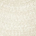 thumbnail image 5 of Superior Two-Toned Braided Indoor/ Outdoor Area Rug, Cream/ White, 4' x 6', 5 of 6