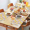 thumbnail image 7 of Summer Lemon Leaf Fruit Placemats for Dining Table Durable Placemats for Restaurant Valentines Gift Party Christmas Rustic Vintage Dinner Mats, 7 of 7