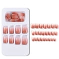 thumbnail image 1 of 3 cajas de manicura a presión en color, kit de uñas de gel, manicura de color sólido sin esmalte, parche para uñas, pieza de manicura, producto terminado, se puede quitar repetidamente uñas postizas, 1 of 8