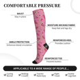 thumbnail image 3 of Bixox Watermelon Print Compression Socks,Compression Socks Women & Men Circulation for Medical,Running,Athletic, 3 of 7