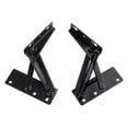 thumbnail image 1 of Adjustable Sofa Bed Hinges 2Pcs, Heavy Duty Metal Mechanism with 3-Position Angle Spring Hardware for Furniture, 1 of 4