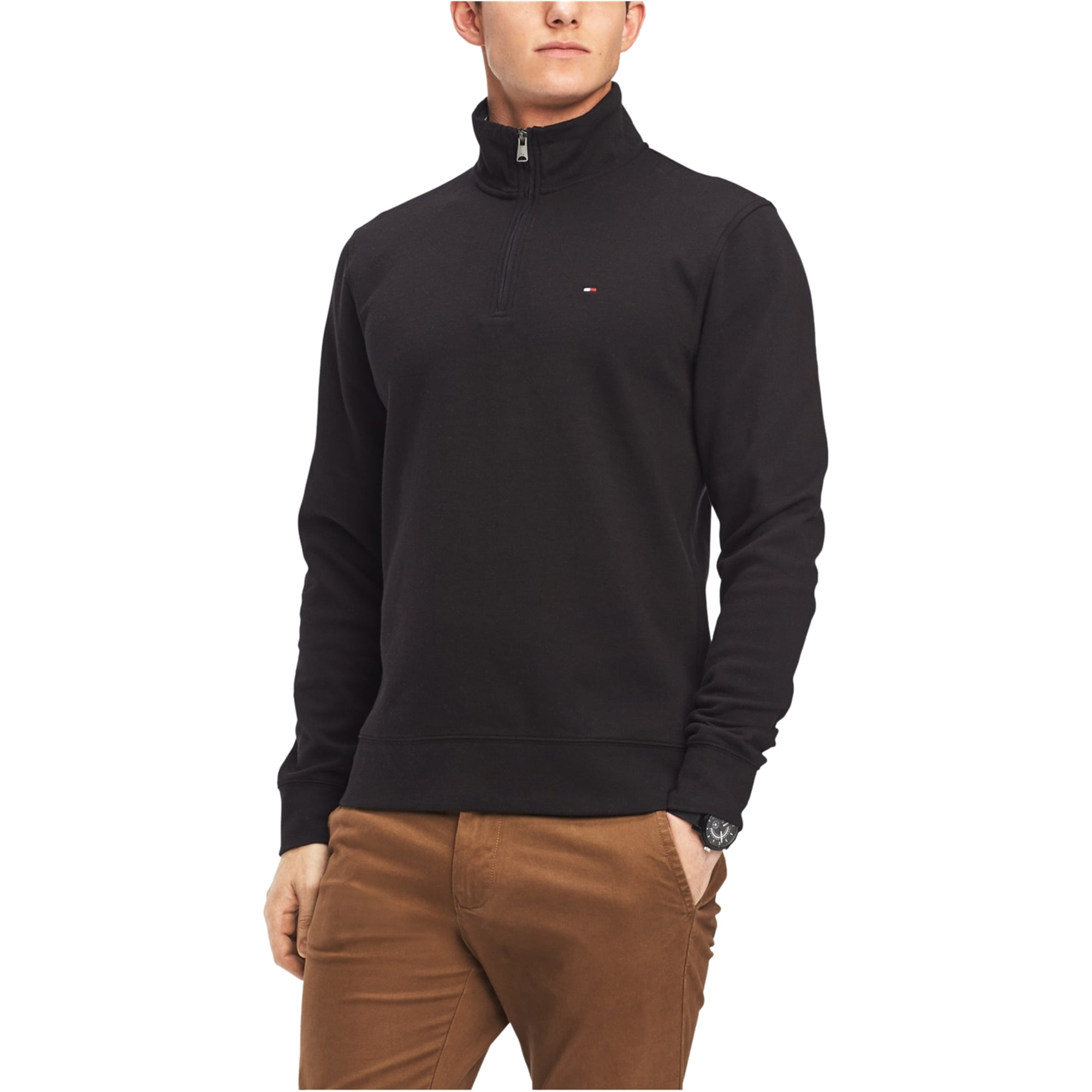 Tommy Hilfiger Mens Quarter Zip 