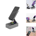thumbnail image 2 of Support de Banque d'Alimentation Audio 2025 Nouveau Haut-Parleur Intelligent avec Support Pliable Support de Cellulaire Rotation 360°, 2 of 4