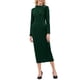 thumbnail image 2 of INSPIRE CHIC Vestido Lápiz Elegante para Mujeres con Solapa, Cuello en V, Manga Larga, Tendencia 2025, Vestidos de Trabajo hasta la Rodilla XL Verde Oscuro, 2 of 5