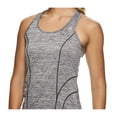 thumbnail image 4 of Camiseta sin Mangas Reebok Racerback Negro Extragrande, 4 of 5