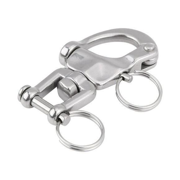 Jaw Swivel Snap Shackle, Quick Release 316 Stainless Steel Swivel Snap Shackle, Marine For Sailboat Spinnaker Halyard Halyard Diving