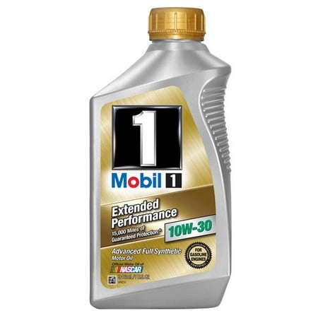 (3 Pack) Mobil 102990 Extended Peformance 10W-30 Synthetic Motor Oil 1 Quart