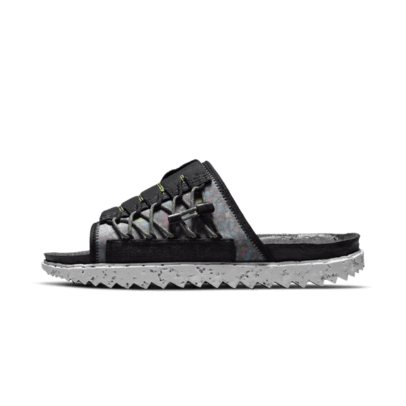 NIKE MENS Asuna Crater Slide "Black" DJ4629 002 DJ4629 002 from Stadium Goods