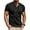Black, variant on Men's Polo Shirts Classic Basic Short Sleeve Summer Stylish Lightweight Casual Fashion Tops