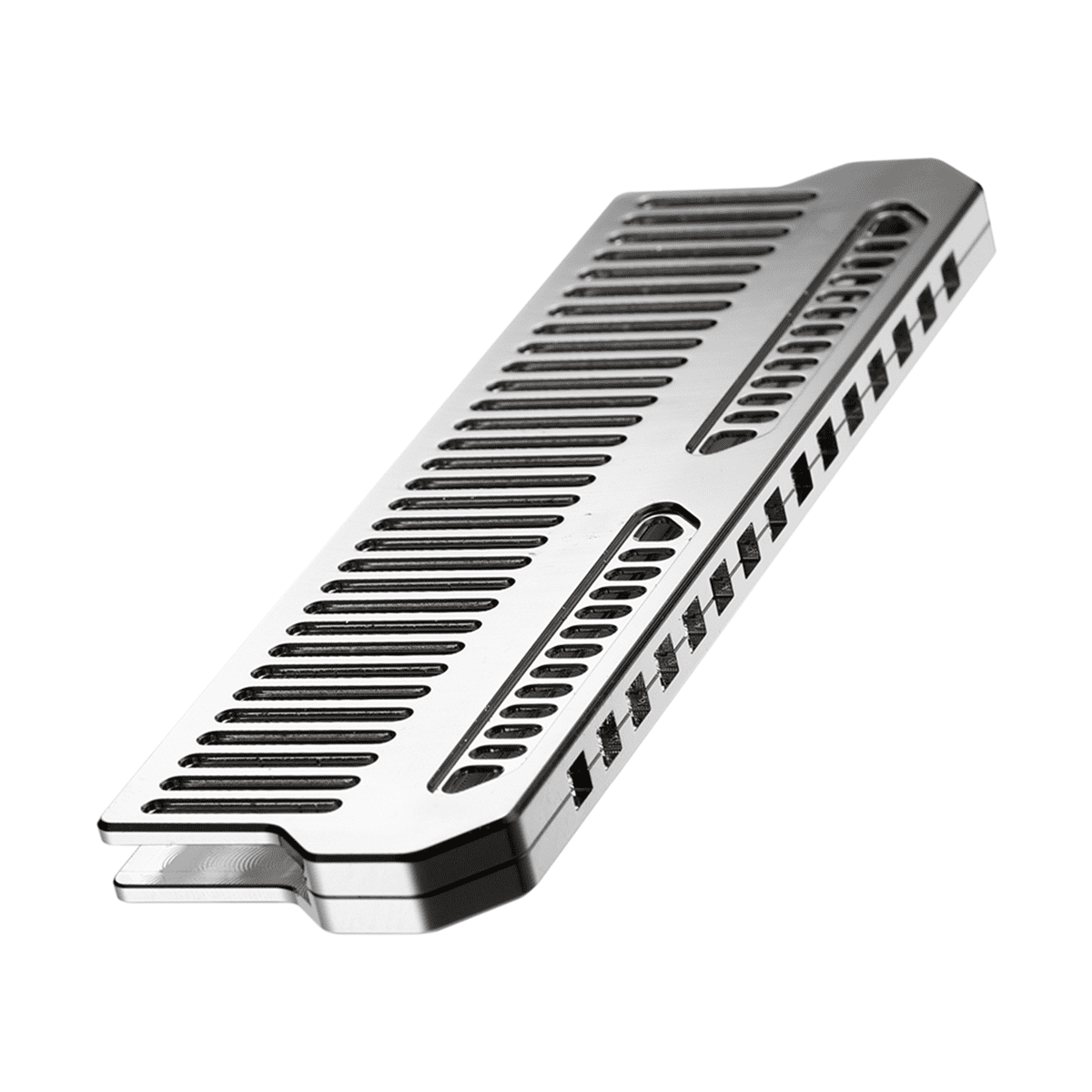 2X DDR4 DDR5 RAM Memory Cooling Vest Aluminum Radiator with 9W Silicone Grease Heat Conductor,Silver,2 x memory vest 4 x thermal grease 2 x hex wrench,Silver
