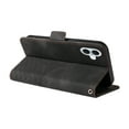 thumbnail image 6 of Wallet Case for iPhone 16 Case Premium Pattern PU Leather Flip Purse Cover with Card Holder Magnetic Closure Shockproof Protective Phone Case with Wrist Strap & Flip Kickstand, Black, 6 of 10