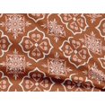 thumbnail image 4 of oneOone Rayon Orange Fabric Floral & Tiles Moroccan Craft Projects Decor Fabric Printed By The Yard 56 Inch Wide, 4 of 5