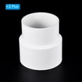 thumbnail image 3 of Uxcell ID Reducer Pipe Fitting Straight Adapter Connector, White 75mm to 63mm 2, 3 of 6