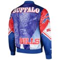 thumbnail image 3 of Men's Chalk Line Royal Buffalo Bills Fanimation Satin Full-Snap Jacket, 3 of 3