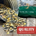 thumbnail image 6 of (4 pack) Red River Commodities Pecking Order Mealworm & Sunflower Chicken Treat; 3 lb. Bag, 6 of 10