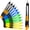 16 Pack-orange&yellow&blue&green, variant on Retractable Box Cutter 4 Pack - Premium Utility Knife with 9mm Wide Snap-Off Blades - Razor Box Opener for Cardboard, Craft, Home & Office Use