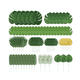 thumbnail image 1 of 70 Piezas 10 Tipos Tropicales Hojas Artificiales Palma Decorativas Malubero Verde, 1 of 4