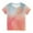 Multicolor-C, variant on Penkiiy Tie Dye Shirts For Kids Short Sleeve Graphic T-Shirt Round Neck Crop Top Girls And Boy T-Shirt Tee 3-4 Years Multicolor