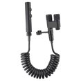 thumbnail image 4 of Chendee Handheld Toilet Bidet Faucet Sprayer Stainless Steel Dual Button Bidet Sprayer,Black, 4 of 8