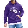 thumbnail image 1 of toraway Sweat à Capuche Léger pour Hommes, Imprimé avec Poche et Cordon de Serrage, Décontracté, Confortable, Tendance, TG, 1 of 4
