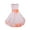 Orange, variant on Alvivi Kids Girls Sleeveless Flower Petals Tulle Dress Formal Elegant Wedding Party Special Dresses White 14