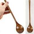 thumbnail image 5 of 3 Pcs Wooden Mixing Spoons Kitchen Soup Serving Spoons Long Handle Cooking Spoons for Kitchen Stirring Serving Cooking, 5 of 8