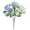 Blue, variant on Artificial Peony Stem Small Faux Floral Bouquet Lifelike Bloom For Home Indoor Dining Table Centerpiece Kitchen Wedding Decor